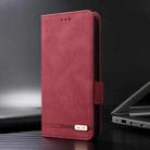 For Motorola Edge 50 Ultra Magnetic Clasp Leather Phone Case(Red) - 2