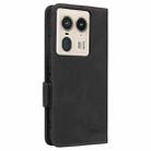 For Motorola Moto X50 Ultra Magnetic Clasp Leather Phone Case(Black) - 3