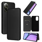 For Realme C67 4G Carbon Fiber Texture Flip Leather Phone Case(Black) - 1