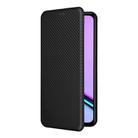 For Realme C67 4G Carbon Fiber Texture Flip Leather Phone Case(Black) - 2