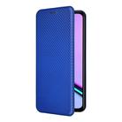 For Realme C67 4G Carbon Fiber Texture Flip Leather Phone Case(Blue) - 2