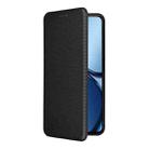 For Realme C61 / C63 Carbon Fiber Texture Flip Leather Phone Case(Black) - 2