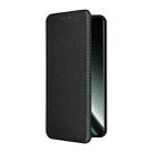 For Realme GT 6 / GT 6T Carbon Fiber Texture Flip Leather Phone Case(Black) - 2