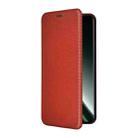 For Realme GT 6 / GT 6T Carbon Fiber Texture Flip Leather Phone Case(Brown) - 2