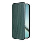 For Realme 13 Pro / 13 Pro+ Carbon Fiber Texture Flip Leather Phone Case(Green) - 2