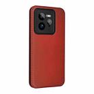 For Realme CT7 Pro Carbon Fiber Texture Flip Leather Phone Case(Brown) - 3