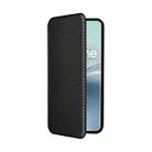 For Realme 14 Pro 5G Global Carbon Fiber Texture Flip Leather Phone Case(Black) - 2
