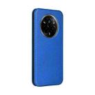 For Realme 14 Pro 5G Global Carbon Fiber Texture Flip Leather Phone Case(Blue) - 3