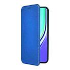 For Realme P3 Pro 5G Carbon Fiber Texture Flip Leather Phone Case(Blue) - 2