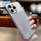 For iPhone 13 Pro Max Metallic Glitter Powder Shockproof Phone Case(Grey) - 1
