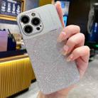 For iPhone 14 Pro Max Magsafe Magnetic Metallic Glitter Powder Shockproof Phone Case(Grey) - 1