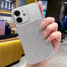 For iPhone 12 Magsafe Magnetic Metallic Glitter Powder Shockproof Phone Case(Grey) - 1
