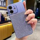 For iPhone 12 Magsafe Magnetic Metallic Glitter Powder Shockproof Phone Case(Blue) - 1