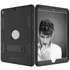 For iPad Pro 10.5 inch (2017) Shockproof PC + Silicone Protective Case，with Holder(Black) - 2