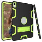 For iPad Pro 11 (2018) Shockproof PC + Silicone Protective Case，with Holder(Black Yellow Green) - 3
