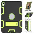 For iPad Pro 11 (2018) Shockproof PC + Silicone Protective Case，with Holder(Black Yellow Green) - 4