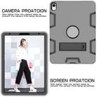 For iPad Pro 11 (2018) Shockproof PC + Silicone Protective Case，with Holder(Gray Black) - 5