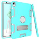 For iPad Pro 11 (2018) Shockproof PC + Silicone Protective Case，with Holder(Green Gray) - 3