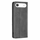 For iPhone 17 Air Rhombus Texture Magnetic Leather Phone Case(Black) - 3