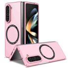 For Samsung Galaxy Z Fold6 5G Magsafe Magnetic Folding PC Phone Case(Pink) - 1