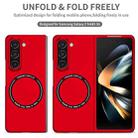 For Samsung Galaxy Z Fold6 5G Magsafe Magnetic Folding PC Phone Case(Red) - 2