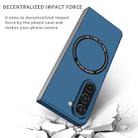 For Samsung Galaxy Z Fold6 5G Magsafe Magnetic Folding PC Phone Case(Blue) - 3