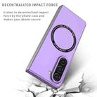 For Samsung Galaxy Z Fold6 5G Magsafe Magnetic Folding PC Phone Case(Purple) - 3