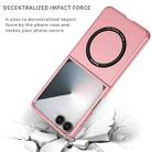 For Samsung Galaxy Z Flip7 5G Magsafe Magnetic Folding PC Phone Case(Pink) - 2
