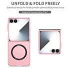 For Samsung Galaxy Z Flip7 5G Magsafe Magnetic Folding PC Phone Case(Pink) - 3