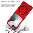 For Samsung Galaxy Z Flip7 5G Magsafe Magnetic Folding PC Phone Case(Red) - 2
