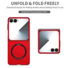 For Samsung Galaxy Z Flip7 5G Magsafe Magnetic Folding PC Phone Case(Red) - 3