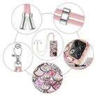 For OnePlus 10T 5G/Ace Pro Electroplating IMD TPU Phone Case with Lanyard(Pink Scales) - 4