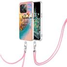 For OnePlus 10T 5G/Ace Pro Electroplating IMD TPU Phone Case with Lanyard(Dream Butterfly) - 1