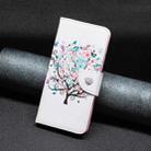 For iPhone 16 Pro Colored Drawing Pattern Leather Phone Case(Tree) - 2