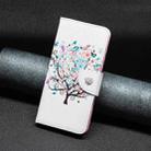 For iPhone 16 Plus Colored Drawing Pattern Leather Phone Case(Tree) - 2