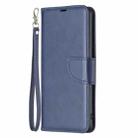 For iPhone 17 Pro Lambskin Texture Pure Color Flip Leather Phone Case(Blue) - 2