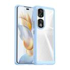 For Honor 80 Pro Colorful Series Acrylic Hybrid TPU Phone Case(Blue) - 1