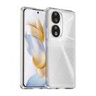 For Honor 80 Colorful Series Acrylic Hybrid TPU Phone Case(Transparent) - 1