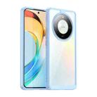 For Honor X9b Colorful Series Acrylic Hybrid TPU Phone Case(Blue) - 1