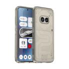 For Nothing Phone 2a Plus Candy Series TPU Phone Case(Transparent Grey) - 1