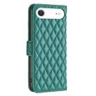 For iPhone 17 Air Diamond Lattice Wallet Flip Leather Phone Case(Green) - 3