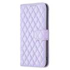 For iPhone 17 Air Diamond Lattice Wallet Flip Leather Phone Case(Purple) - 2