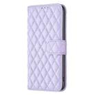 For iPhone 17 Pro Max Diamond Lattice Wallet Flip Leather Phone Case(Purple) - 2