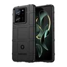 For Xiaomi Redmi K60 Ultra Full Coverage Shockproof TPU Phone Case(Black) - 1