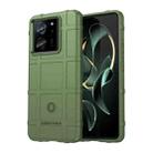 For Xiaomi Redmi K60 Ultra Full Coverage Shockproof TPU Phone Case(Green) - 1