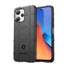 For Xiaomi Poco M6 Pro Full Coverage Shockproof TPU Phone Case(Black) - 1