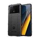 For Xiaomi Poco X6 Pro 5G Full Coverage Shockproof TPU Phone Case(Black) - 1