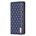For iPhone 17 Diamond Lattice Magnetic Leather Flip Phone Case(Blue) - 2