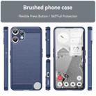 For Nothing CMF Phone 2 Pro Carbon Fiber Brushed Texture TPU Phone Case(Blue) - 2
