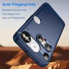 For Nothing Phone 3 Carbon Fiber Brushed Texture TPU Phone Case(Blue) - 3